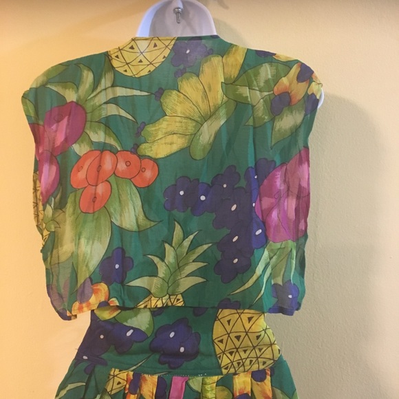 Robe René Derhy Rendery Fille 12 Ans - Bleue, Sans Manches, Coton - Évasée, Longueur Genou - État Très Bon